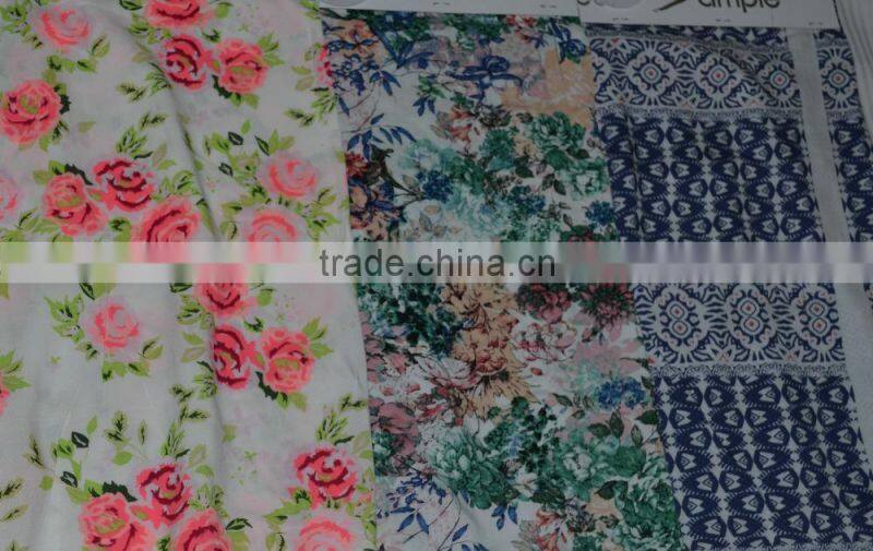 Rayon Viscose Jacquard Print Fabric