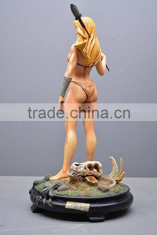 Wholesale Custom Resin Figure,Adult Sexy Figure,Sexy Gigl Hunter Made in China