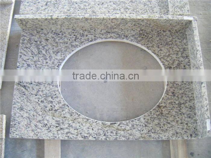 polished G655 granite vanity tops
