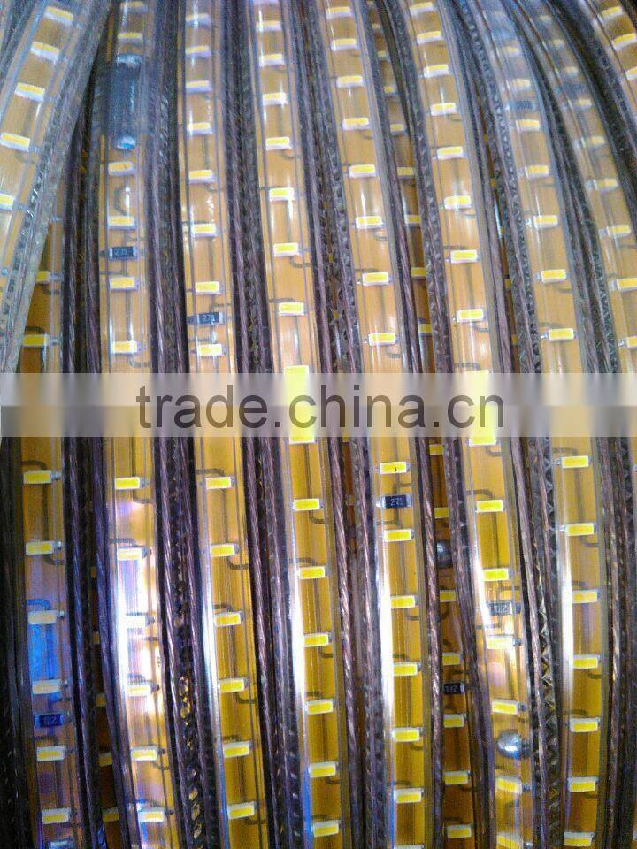 220V AC LED Strip SMD 3014 240LED/M white Waterproof 100M 5MM Width Super Bright 100M/Roll New