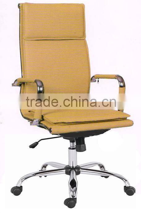 Steel Frame Chair/High back square soft padding Chair /Office Chair with Ergonomic Design