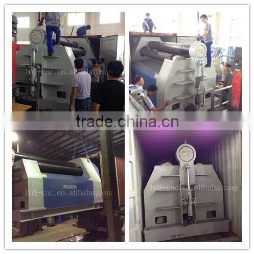 W11S High Precision Hydraulic Steel Plate Bending Roll Machine 3 roller rolling machine