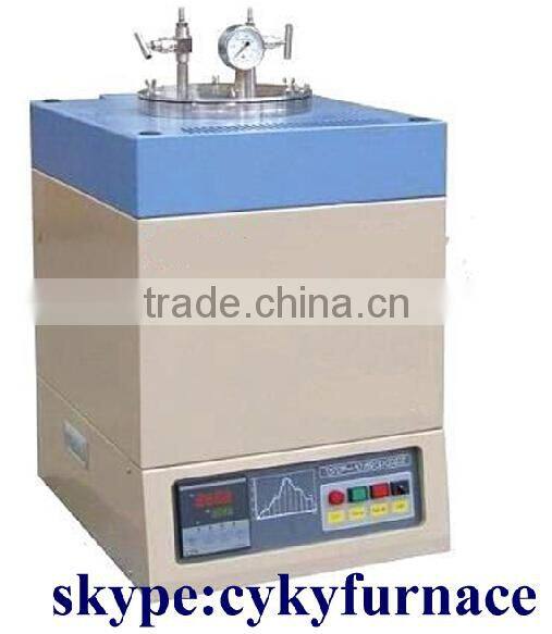 high temperature laboratory quartz crucible furnace / crucible melting furnace
