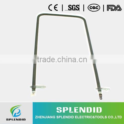 Tubular heating element for egg incubator