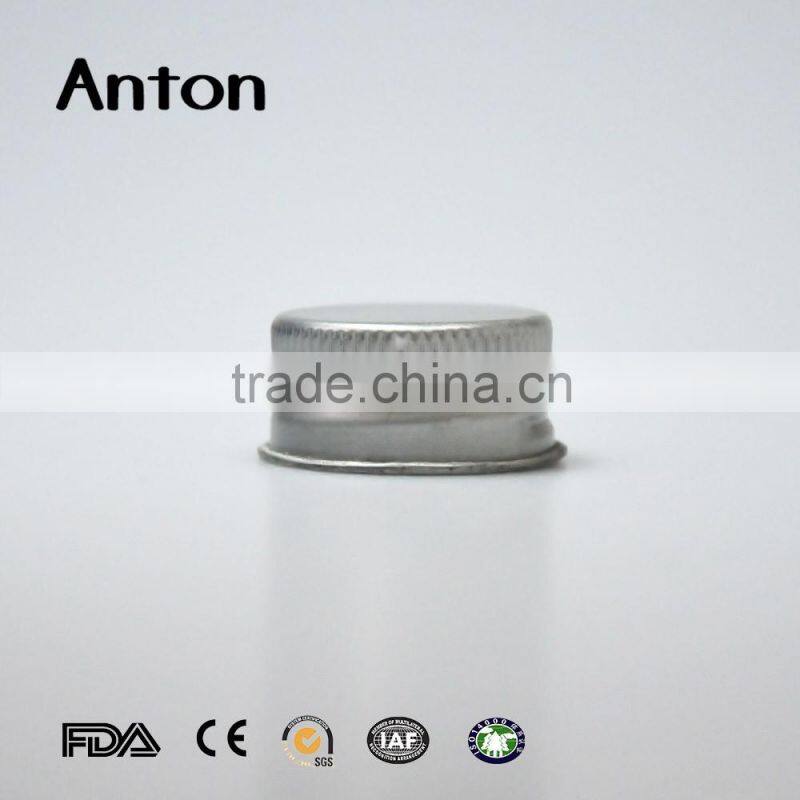 Factory Customized screw aluminum lids for glass jars 43mm