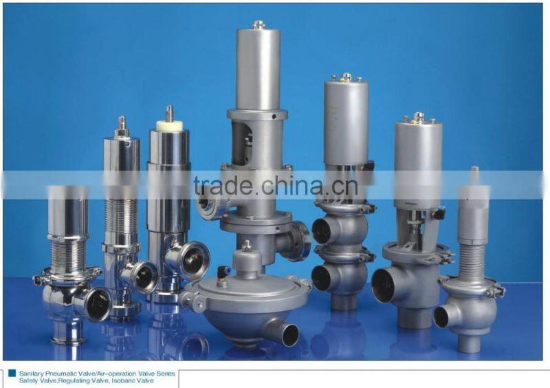 wafer type stainless steel Sanitary butterfly valve