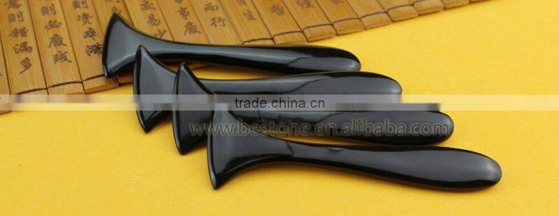 Black Yak Horn Facial Massager Bar