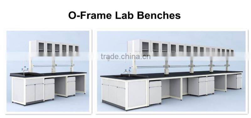 ISO9001/14001 CE Steel Chemical Laboratory Benches and Counters