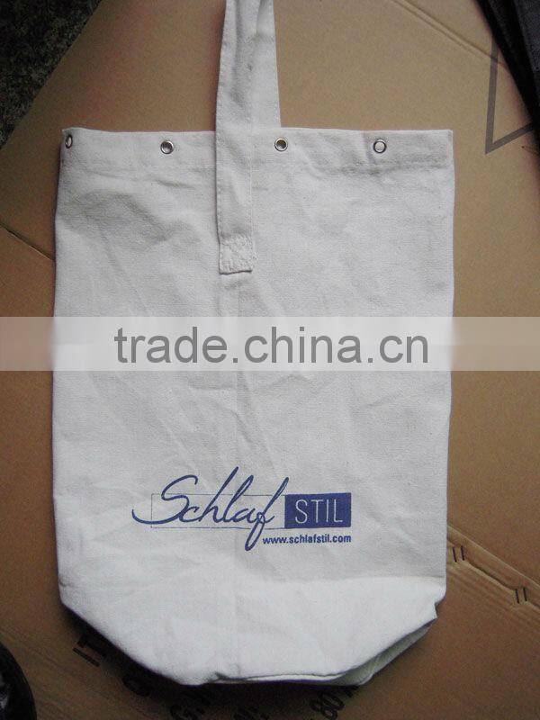 160grsm natural muslin shopper bag