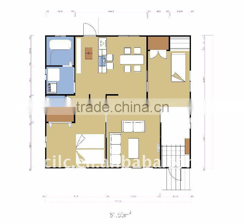 flat-pack classroom container