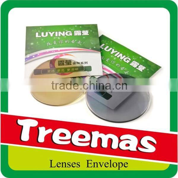 Optical lens envelope custom logo wrapping paper