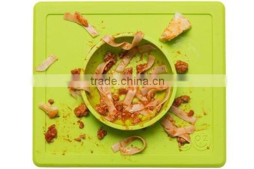 Custom Food Grade Baby Snack Mat Food Mat Silicone Baby Placemat