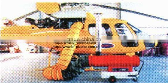 PVC coate ventilaton heater duct