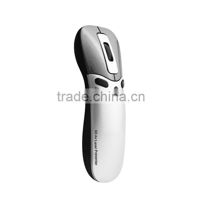 2.4 G wireless USB laser pointer beam mouse remote control for PPT presentation