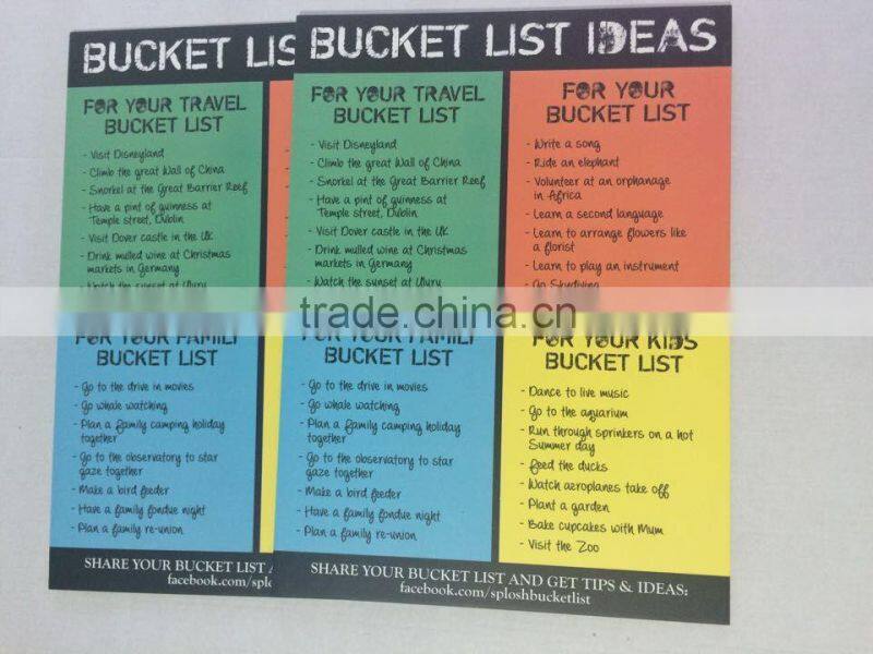 board paper for promoting paper banner paper tag paper card