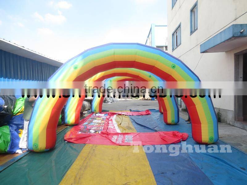 inflatable rainbow arch hzt001