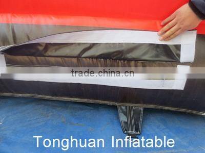 cheap new style inflatable slide/ inflatable hippo with pool