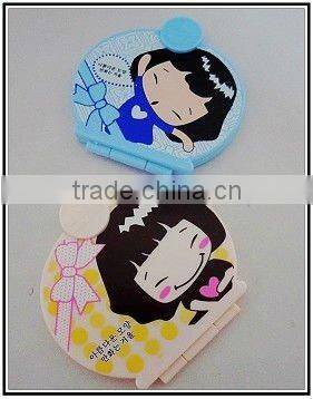CARTOON MIRROR , comb and mirror