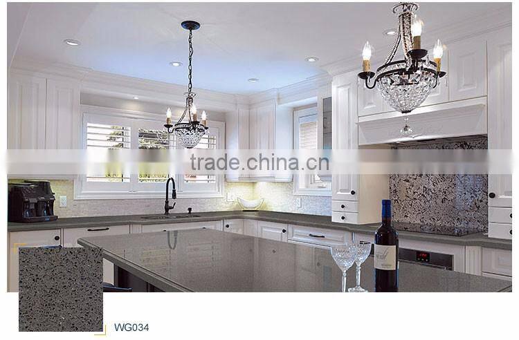 Quartz Stone for Modern Kitchen Designs Cabinet China Factory