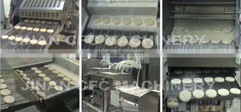 commercial automatic hamburger processing line