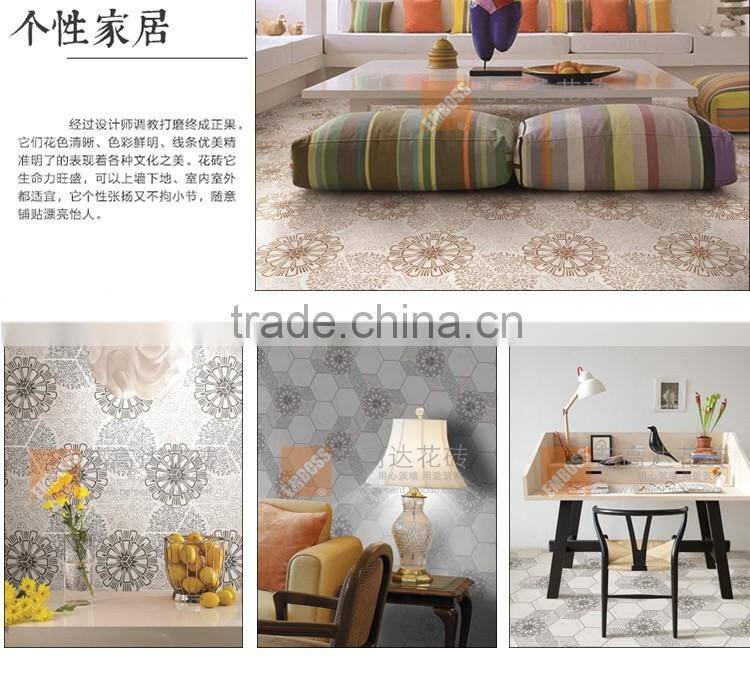 100*200*175mm hexagon tile kitchen bathroom mosaic tile porcelain floor tile