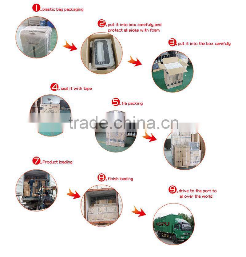 Hot perfect office mini Stationary Paper Shredder from Hopu made in China