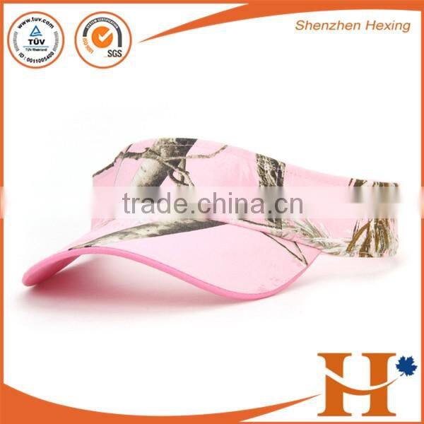 Custom high quality promotion visor cap transparent with competitive price