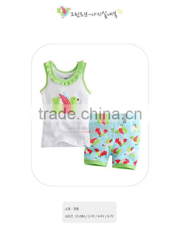 Baby Summer Clothes Set 2014 New Born Baby Gift 1 Set