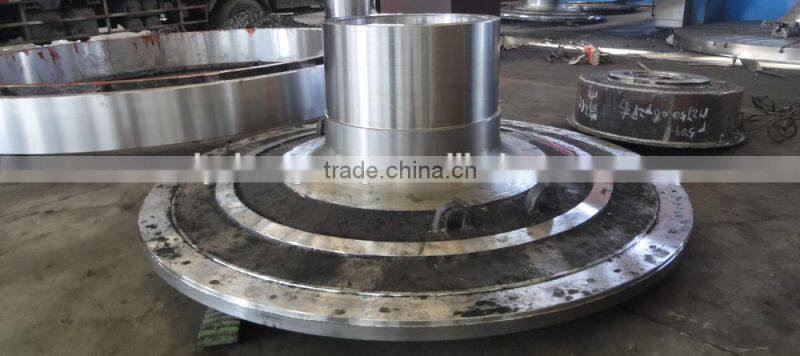 Large steel casting ball mill end cover