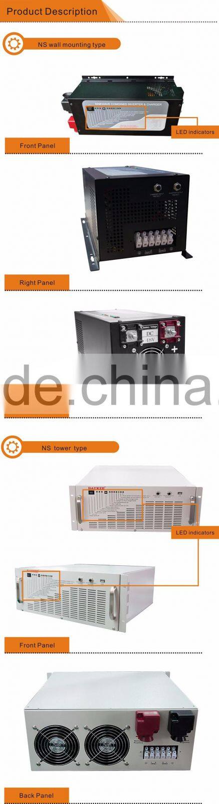 30-75A big current charge dc to ac inverter 5000w