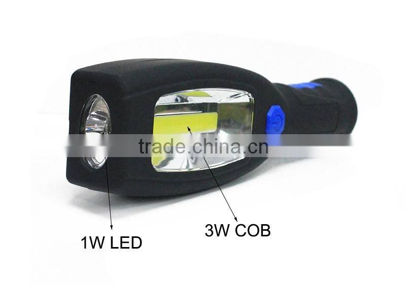 FDA Approval Light for Emergency and Work 1W LED + 3W COB Working Light