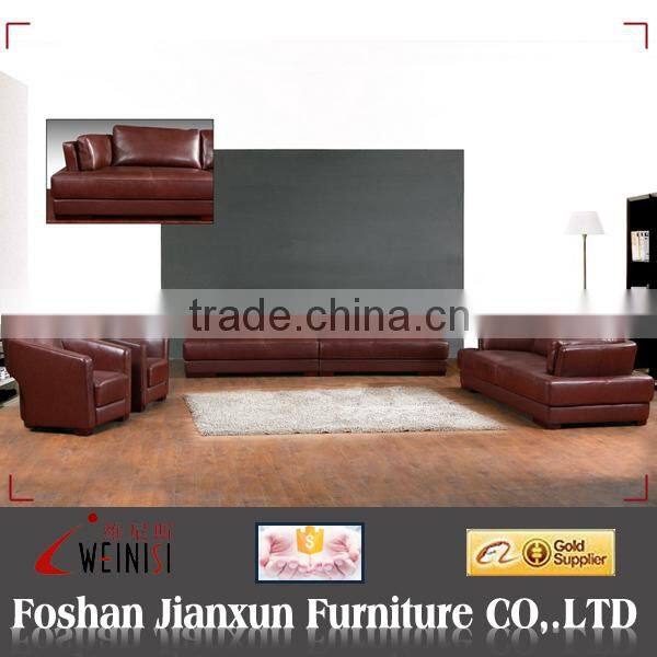 H068 leather armchair