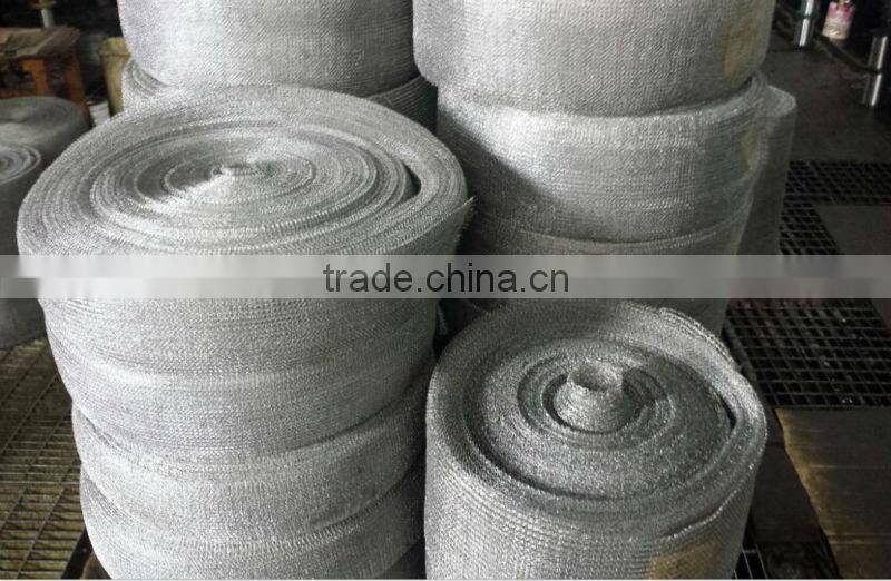 Monel 400 knitted wire mesh(Factory)