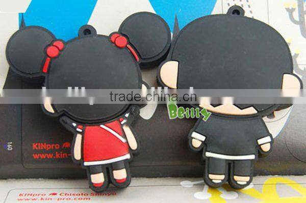 The most famous Chinese Gong fu dolls silicone USB cover