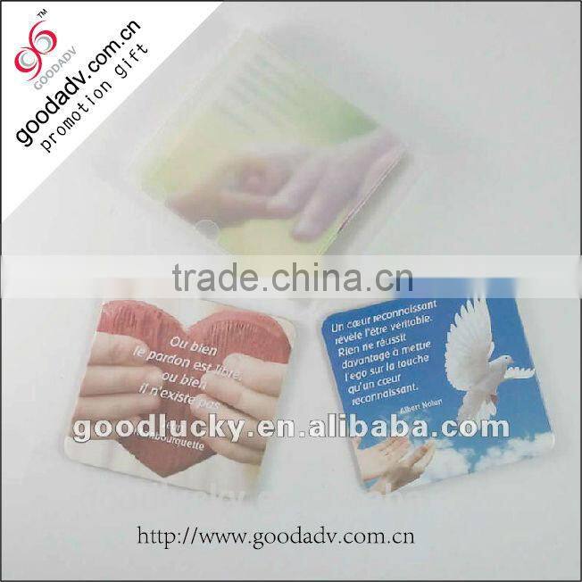 Anti skid and heat insulation custom cardboard drink coasters