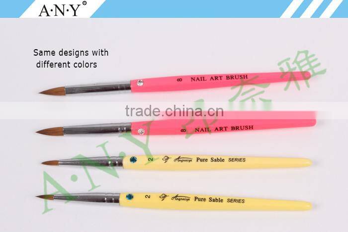 ANG High Quality Nail Art Building Product Acrylic Art Brushes Popular And Durable