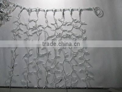 flexible outdoor underwater fiber optic curtain light