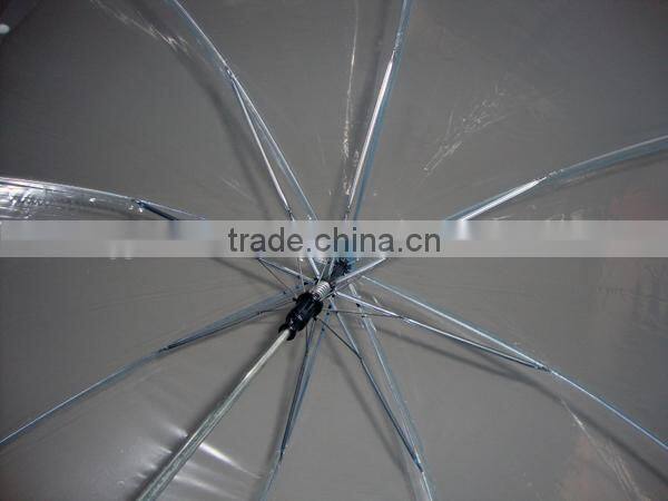 21" Cheap POE Transparent Umbrella