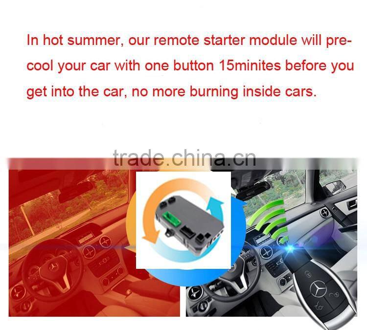 Car Starter Remote Smart Key Keyless Entry Start/Stop Remote Start/Stop Engine