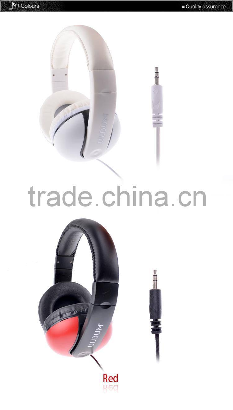 ULDUM brand stereo DJ headphone heavy bass gaming headset for mp3