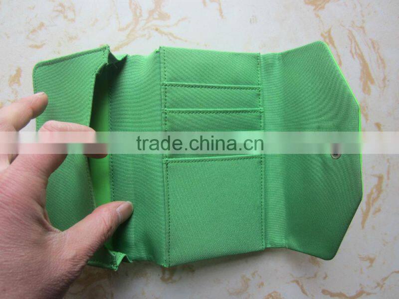 trend multi folding pu phone wallets