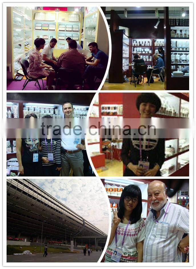 2016 New decorative design white ceramics golden coffee cup set