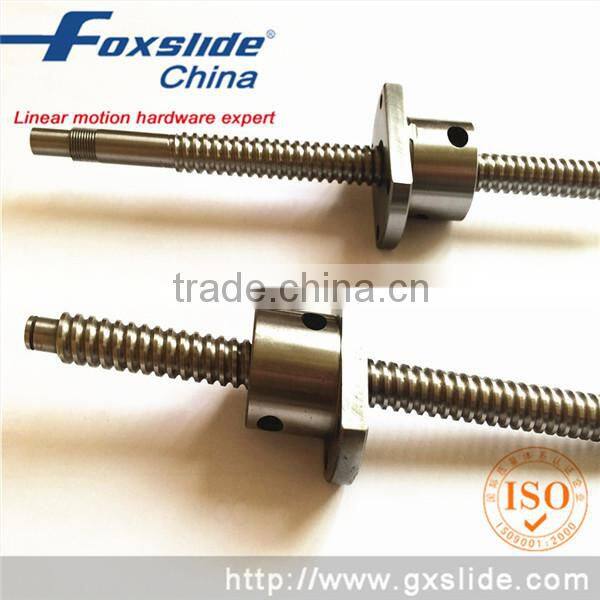 Ball bearing metric ball screw for lathe machine
