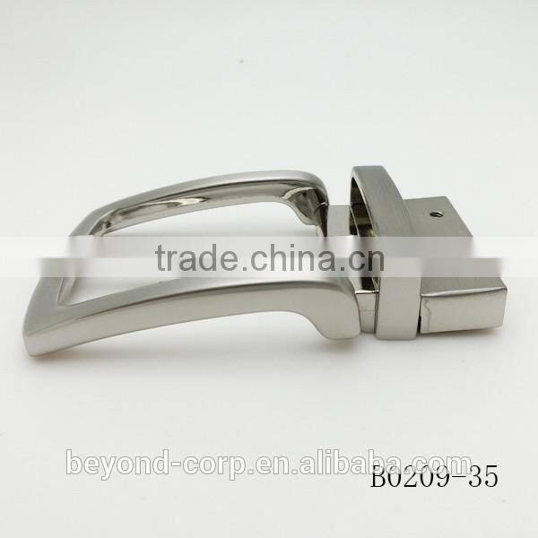 fashion twist screw pin buckle turnable needle tongue buckle rounded reversible buckle