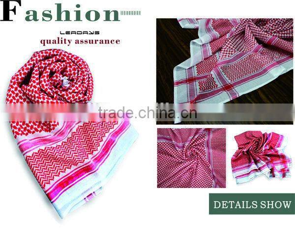 classic arab square head hijab scarf