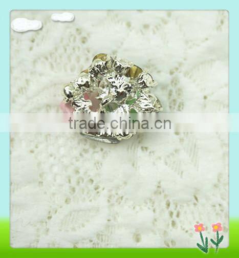 2015 Fashion newest flower buttons for decoration