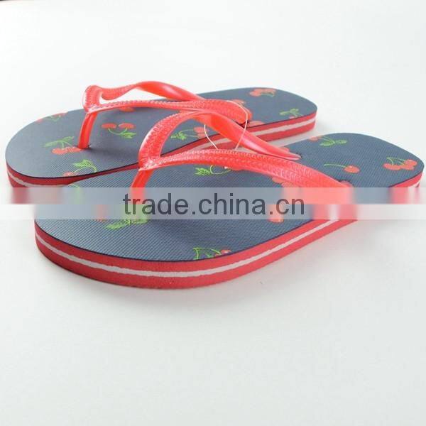 Good quality custom printed pvc flip flops for hotel