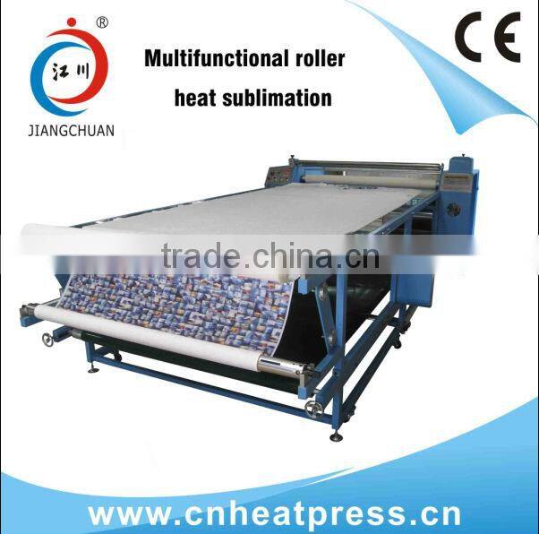 roll to roll heat transfer machine rotary heat transfer machine
