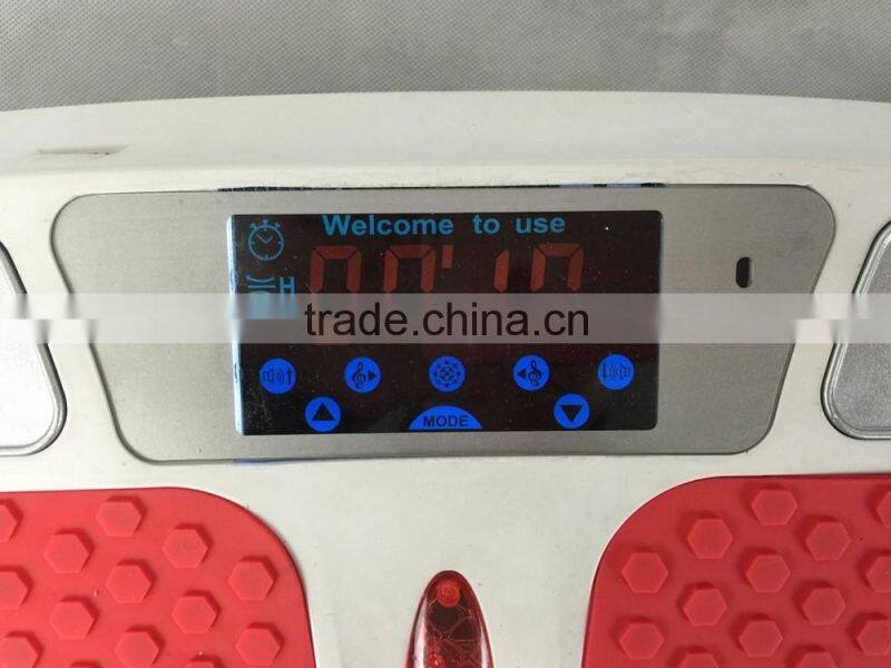 Wholesale 3D Dual Motor Body Shaper Vibration Plate Exercise Machine With MP3 Player