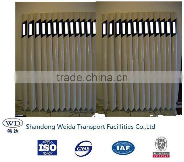 Highway Guard Rail used Delineator, Red /Orange Rectangle Reflector